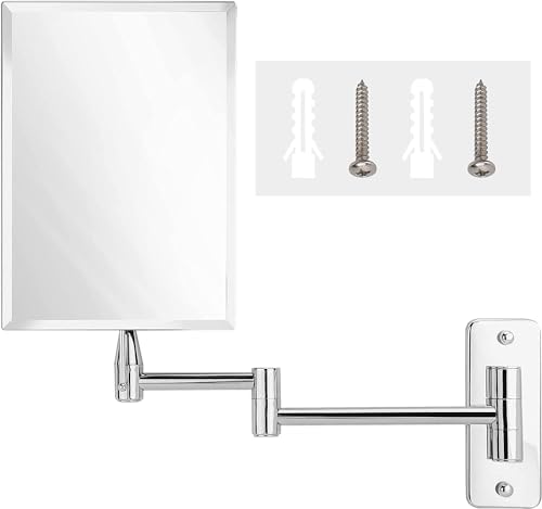 MIRRORVANA Wall Mount Bathroom Mirror, 8.7" x 6.3" - Image 3
