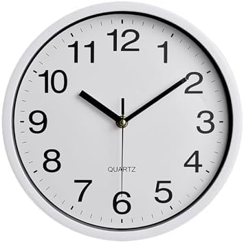 Wall Clock Large, Nonticking Decorative Classic Wall Clock Decorative, Battery by Unknown