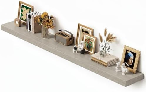 Vivelove Deep Floating Shelves 72x12” Set of 1 by VIVELOVE