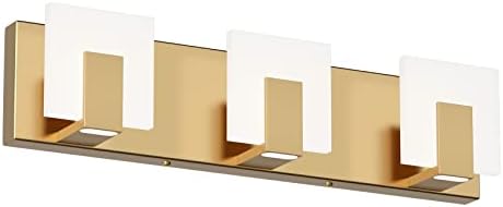 Aipsun Gold Bathroom Vanity Light Fixtures Modern LED 3 Lights Vanity Light by Aipsun