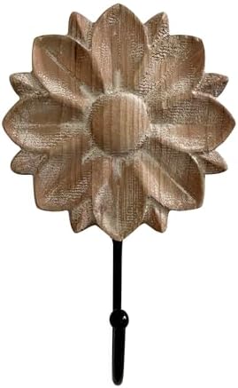 dwellington Flower Towel Hooks Decorative Hooks Hanger by dwellington