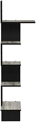 Furinno Rossi 5-Tier Corner Floating Shelves - Image 5