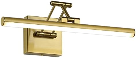 Hard-Wired Picture Lights for Wall Dimmable Brass Gallery Light 15.5 Inch by Joossnwell