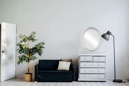 OVALCREST Oval Beveled Wall Mirror - Image 3