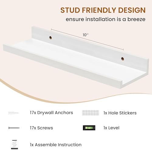 Picture Ledge Shelf, Floating Shelves - Image 5