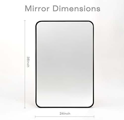 Wall Mount Mirror for Bathroom - Image 2