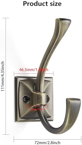 5 Pack Decorative Heavy Duty Towel Hooks - Image 3