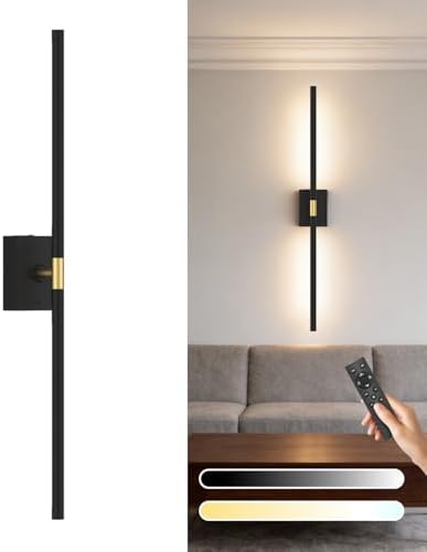 Battery Operated Wall Sconce, 10000mAh 4CCT Dimmable by YINDUZ