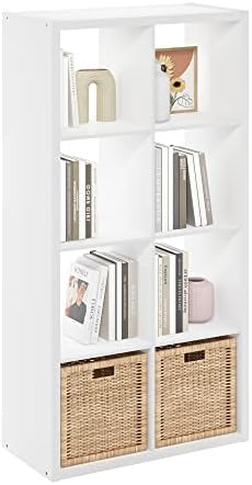 Furinno Cubicle Open Back Decorative Cube Storage Organizer by Furinno-FitsYourSpaceFitsYourBudget