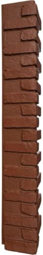Outside Corner for EverStone Faux Classic Aged Brick Siding Panels, 8 1/2"W x - Image 2