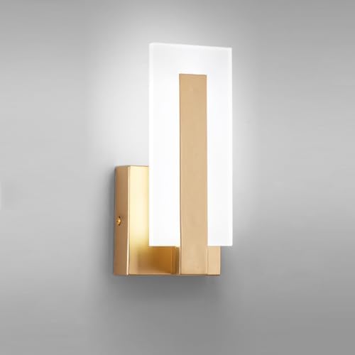 Modern LED Wall Sconces, 8W Indoor Acrylic Wall Mounted Lighting Fixture by Unknown
