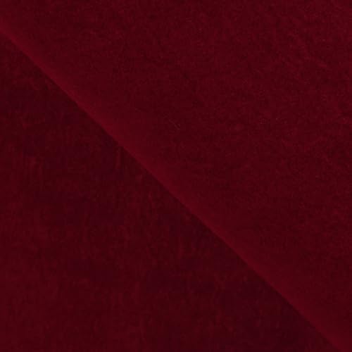 15.7"x472" Burgundy Velvet Wallpaper Peel and Stick Felt Drawer Liner Soft Self - Image 6