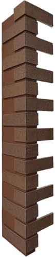 Outside Corner for EverStone Faux Traditional Brick Siding Panels, Chestnut by EkenaMillwork