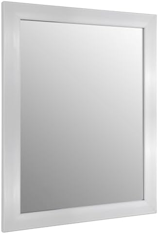 Rectangular Wall Mirror 20x16 Inch Bathroom Mirror by Ruomeng