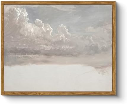 InSimSea Framed Canvas Wall Art Vintage Decor, Home Decor Classical Oil by InSimSeaArt