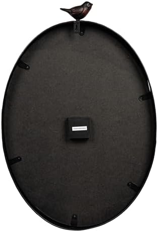 Creative Co-Op Oval Metal Wall Clock - Image 6