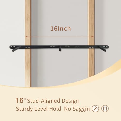 ROGMARS 72 Inches Long Walnut Floating Shelves - Image 7
