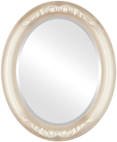 OVALCREST Oval Beveled Wall Mirror by OVALCREST