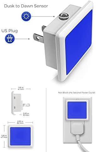 L LOHAS LED Night Light, Night Lights Plug into Wall, Dusk-to-Dawn Sensor - Image 5