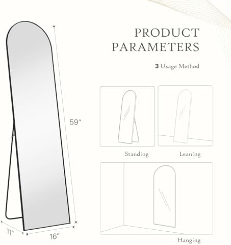 Arched Mirror Full Length - Image 2