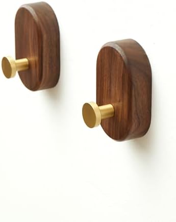 Wood Coat Hooks Wall Mount by Vinoil