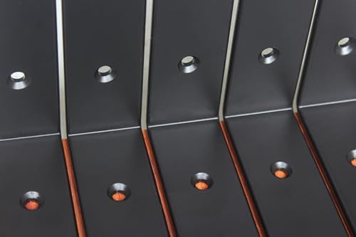 16 Pack - L 16" x H 8" x W1.5, 5mm Thick Black L Shelf Bracket, Iron Shelf - Image 5