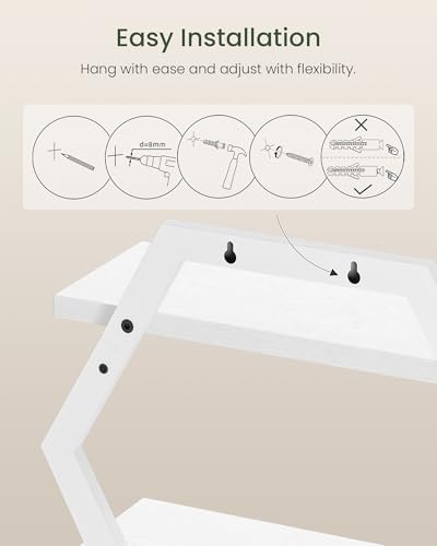CHOEZON Hexagon Floating Shelves - Image 5