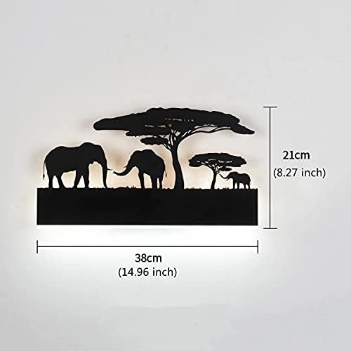 LED Wall Sconce Lamp Indoor Wall Mounted Light Up and Down Rustic Wall Light - Image 4