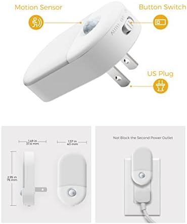 L LOHAS LED Motion Sensor Night Light, Motion Sensor Light Indoor - Image 5