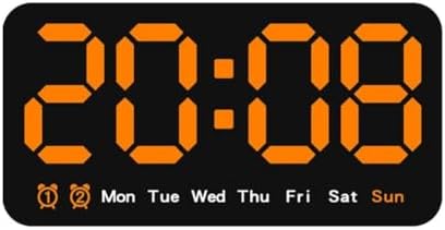 Digital Wall Clock Battery Operated, Large LED - Image 7