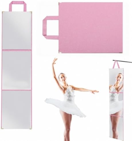 Foldable Acrylic Full Length Mirror by Unknown