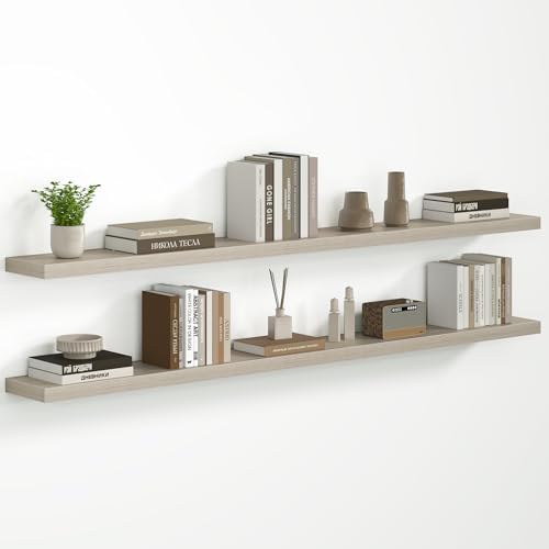 Fun Memories 72 Inch Floating Shelves by FunMemories