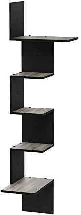 Furinno Rossi 5-Tier Corner Floating Shelves - Image 4