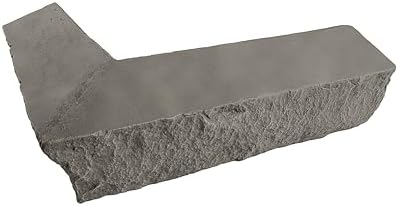 GenStone Faux Stacked Stone Outside Corner Ledger 14" x 2" x 3.5" in Stratford by GenStone