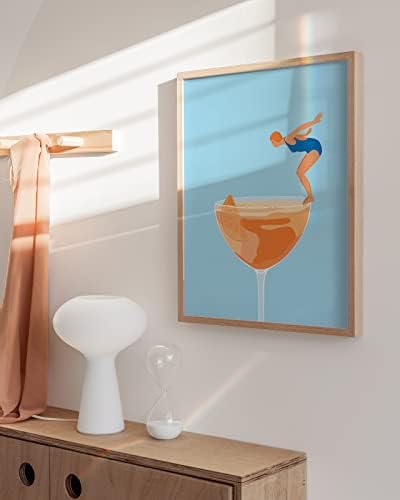 HAUS AND HUES Preppy Pictures Bar Art - Image 4