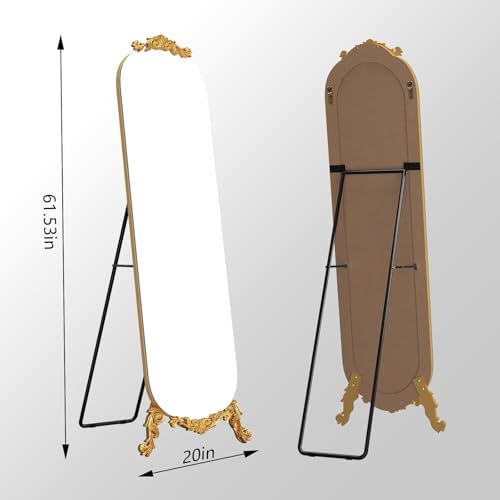Arched Full Length Mirror, Baroque Full Body Mirrors - Image 2