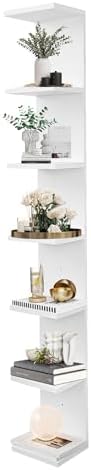7 Tier Wall Shelf Unit, Vertical Column Floating Storage Home Decor Organizer by Unknown