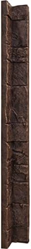 Universal Inside Corner for EverStone Faux Stone Siding Panels, Sequoia Valley - Image 2