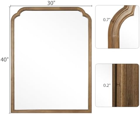 WallBeyond Wood Bathroom Mirrors - Image 6