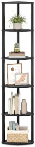 VASAGLE Superfast Toolless Assembly 6-Tier Corner Shelf by VASAGLEbySONGMICSHOME