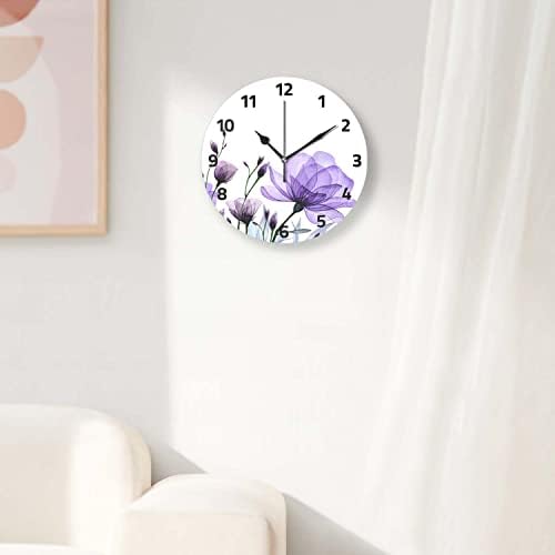 Battery Operated Wall Clocks 12 Inch, Silent Home Decor - Image 4