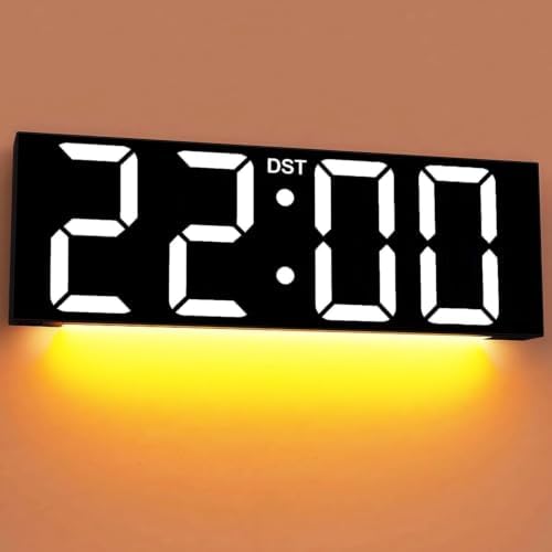 JALL 22" Large Digital Wall Clock by JALL