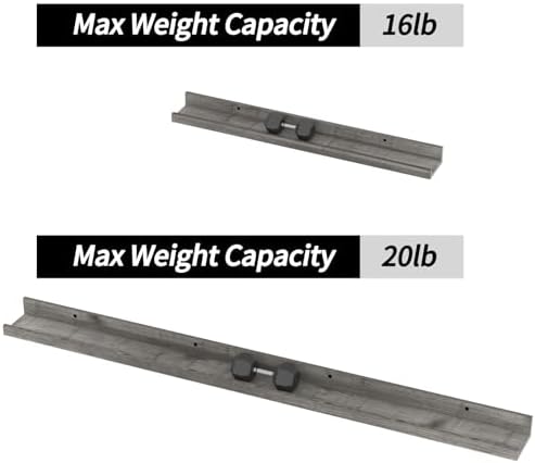 Giftgarden 47 Inch Long Floating Shelves - Image 6