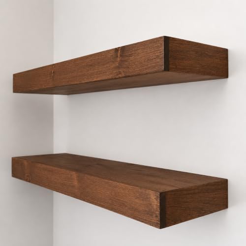 Urbandi Modern Floating Shelves 3 Inches Thick - Image 5