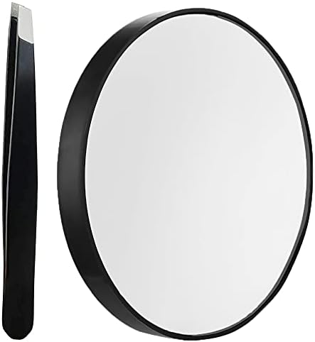 TTSAM 10X Magnifying Makeup Mirror, Round Mirror 2 Suction Cups Facial Makeup by TTSAM