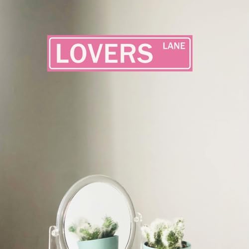 Lovers Lane Street Sign Posters - Image 3