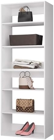 ROOMTEC Modular Closet System, 25.5" Shelf Closet Tower Wall-Mounted Closet - Image 6