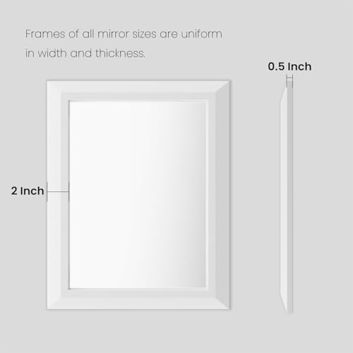 Amorho Bathroom Mirror for Wall 48x30 Inch - Image 6