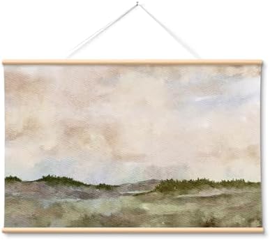 VIYYIEA Extra Large Canvas Wall Art, 36x54 Inch Minimalist Landscape Painting by VIYYIEAART