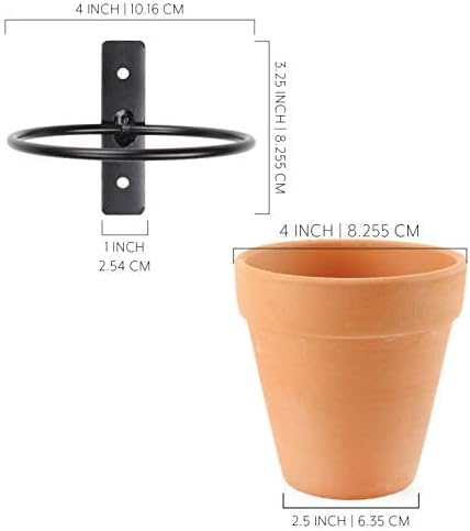 Darware Metal Wall Ring Planters - Image 5